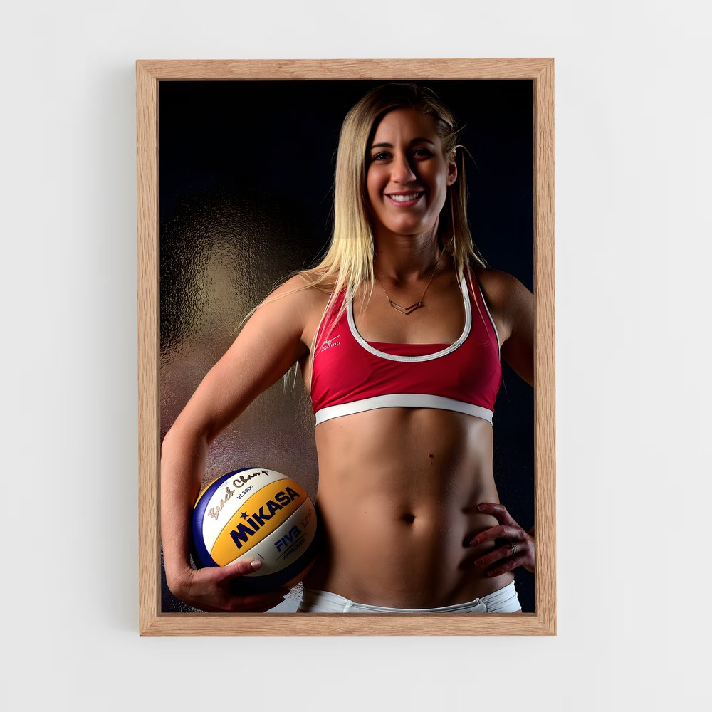 Poster Beach Champion – affiche Beach-volley (vue 4)